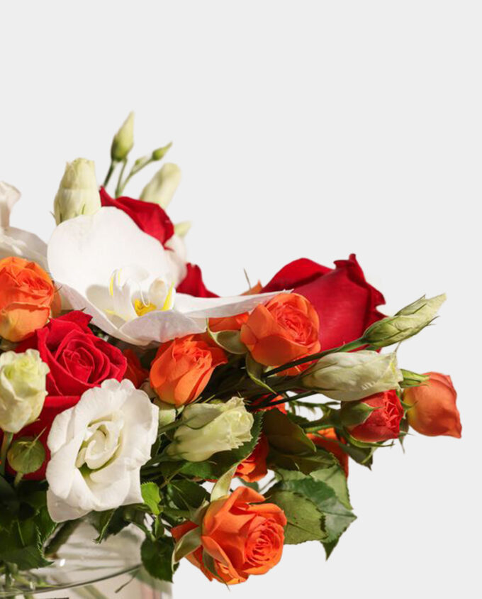 white grace congratulations bouquet