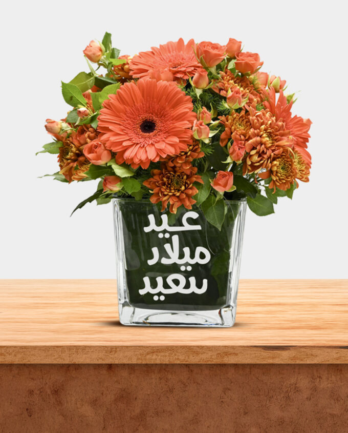 golden grace rose vase - Image 2