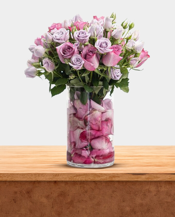 Amethyst Devotion Vase