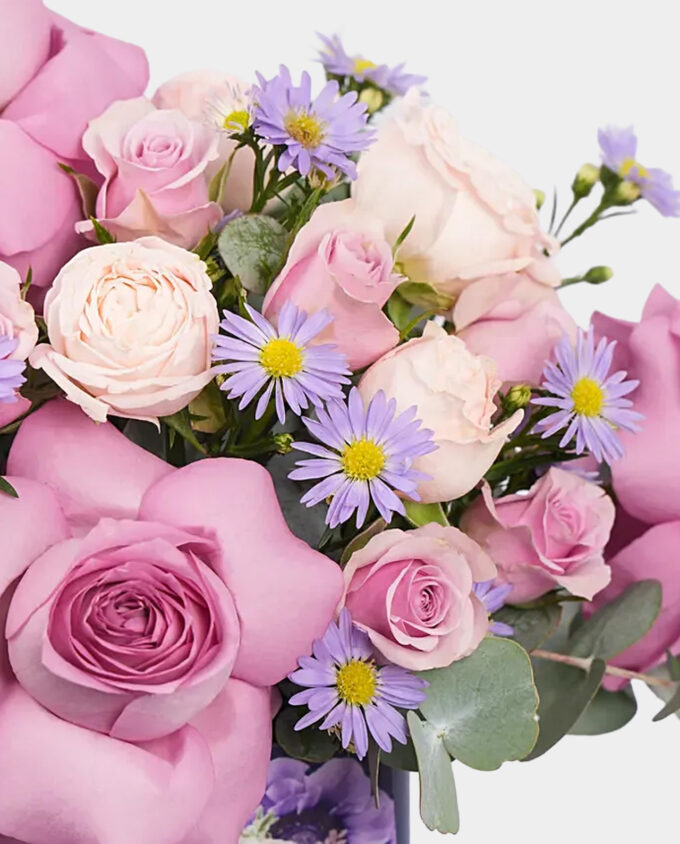 blushing charm peony bunch