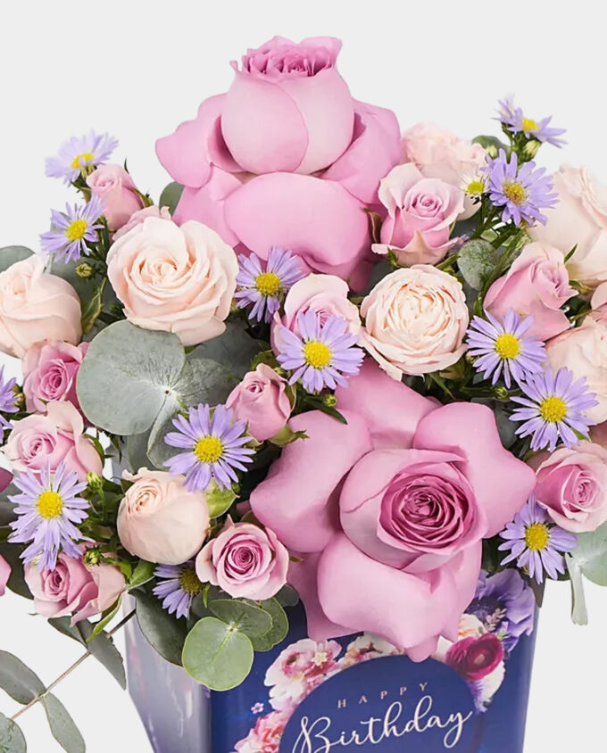 blushing charm peony bunch - Image 2