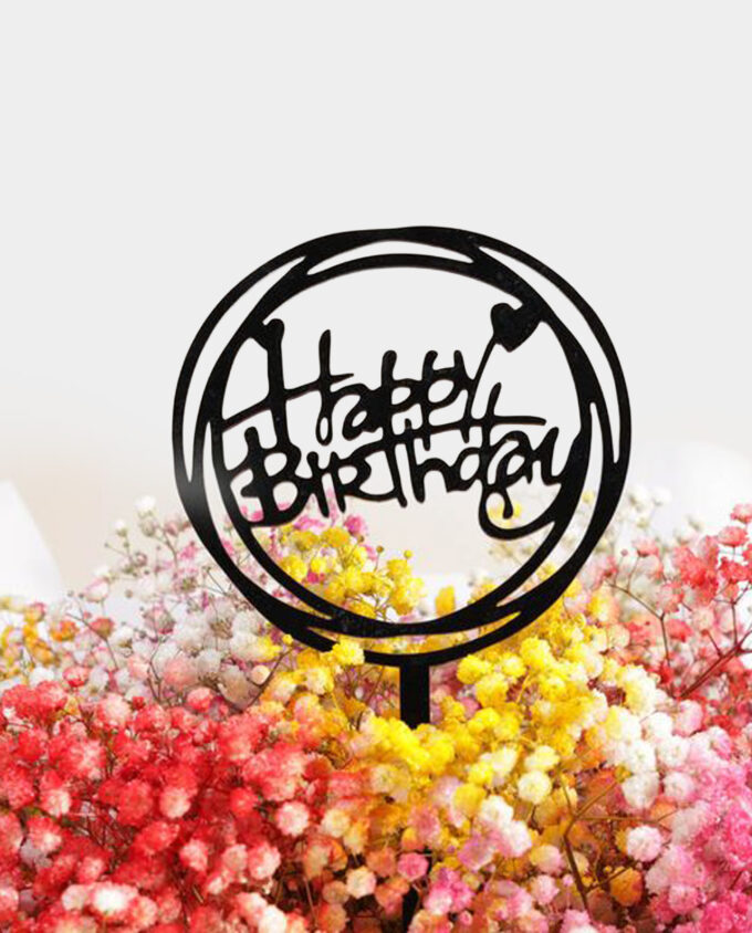 Birthday Wishes Gypsophila Bouquet - Image 2