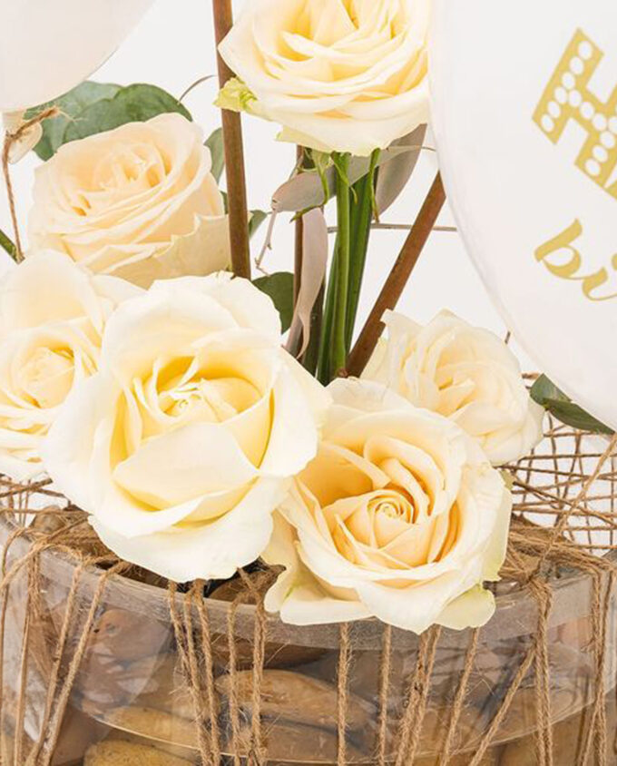 Blooming Birthday Wishes Vase