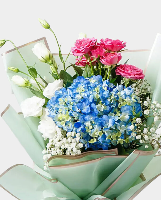 birthday cheers floral pop