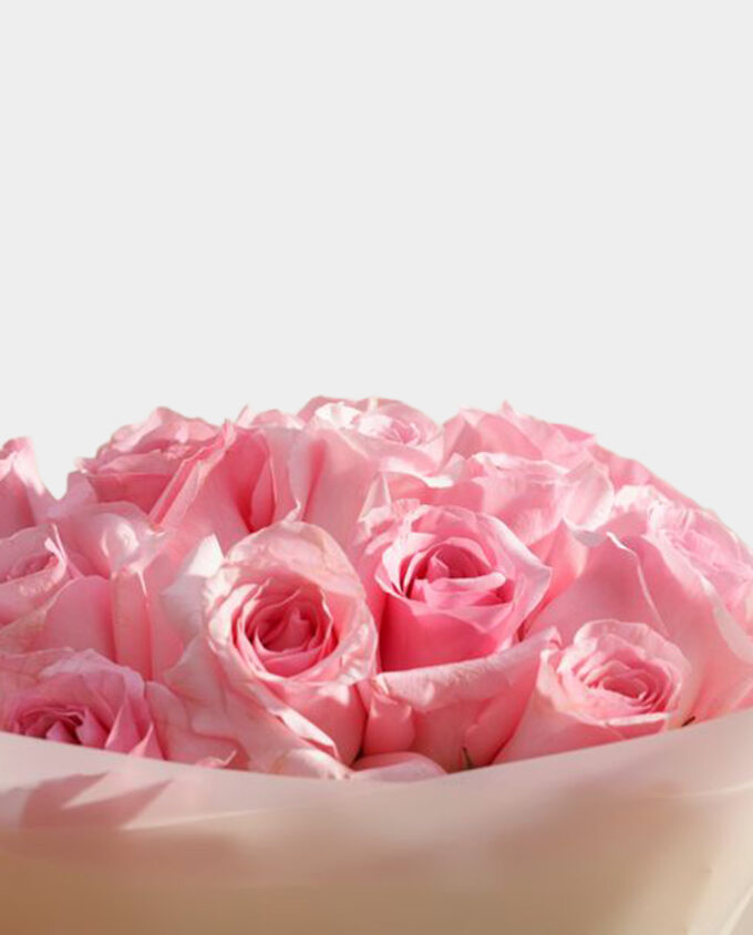 pink delight rose bouquet - Image 2