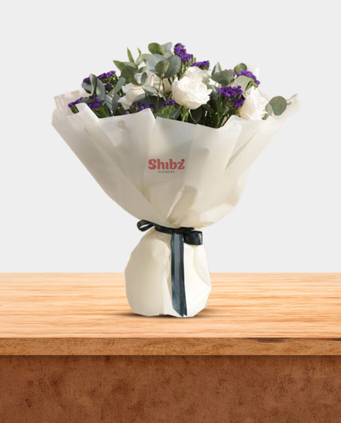 pure grace rose arrangement - Image 4