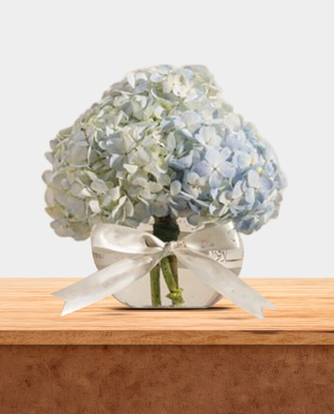 Blue Tranquility Hydrangea Vase