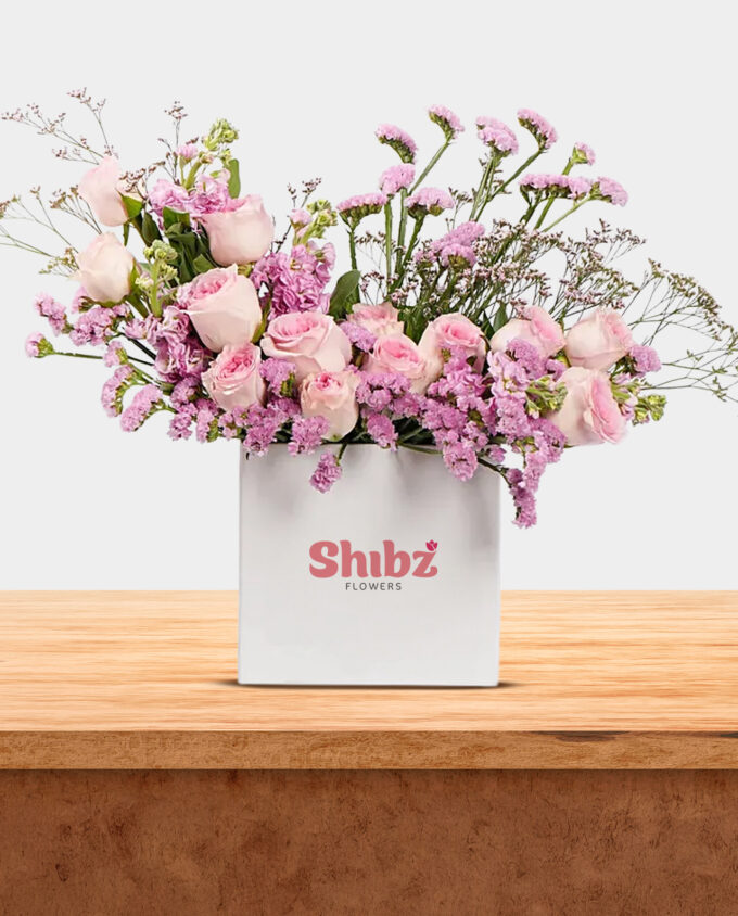 pink whisper floral box - Image 2
