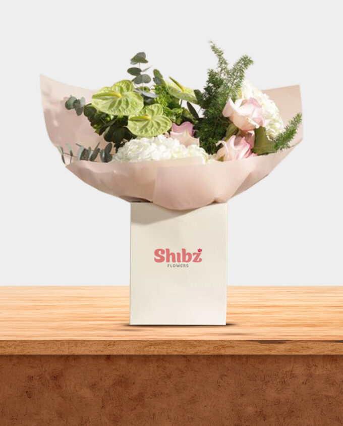 Blushing Delight Bouquet