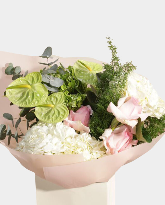 Blushing Delight Bouquet - Image 3