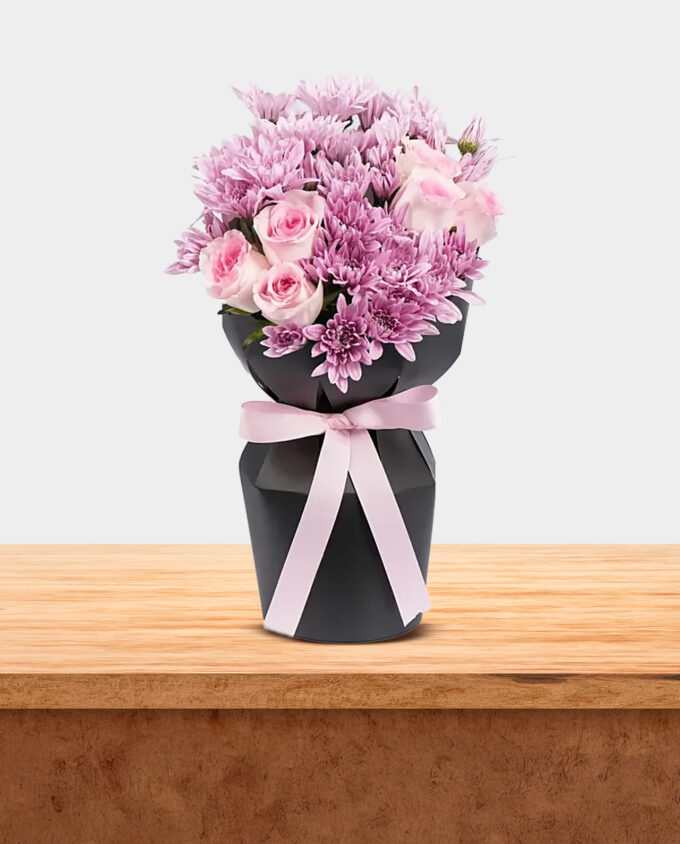 tulip glass blush - Image 2