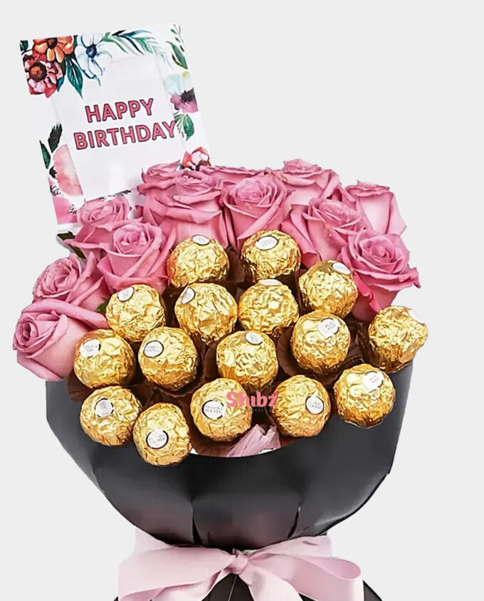 pink grace bouquet
