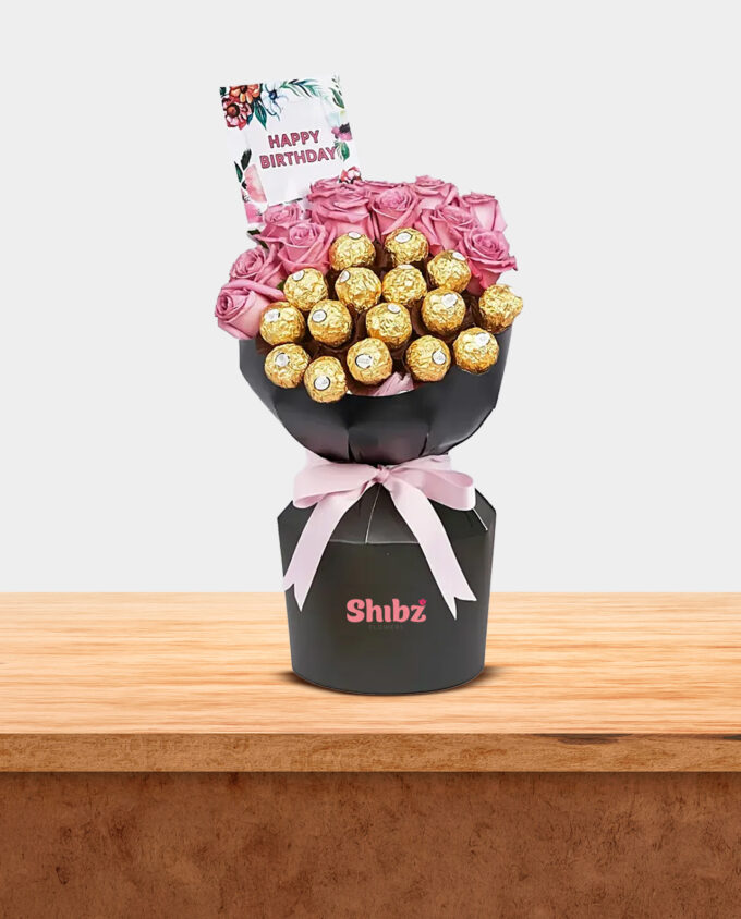 pink grace bouquet - Image 2