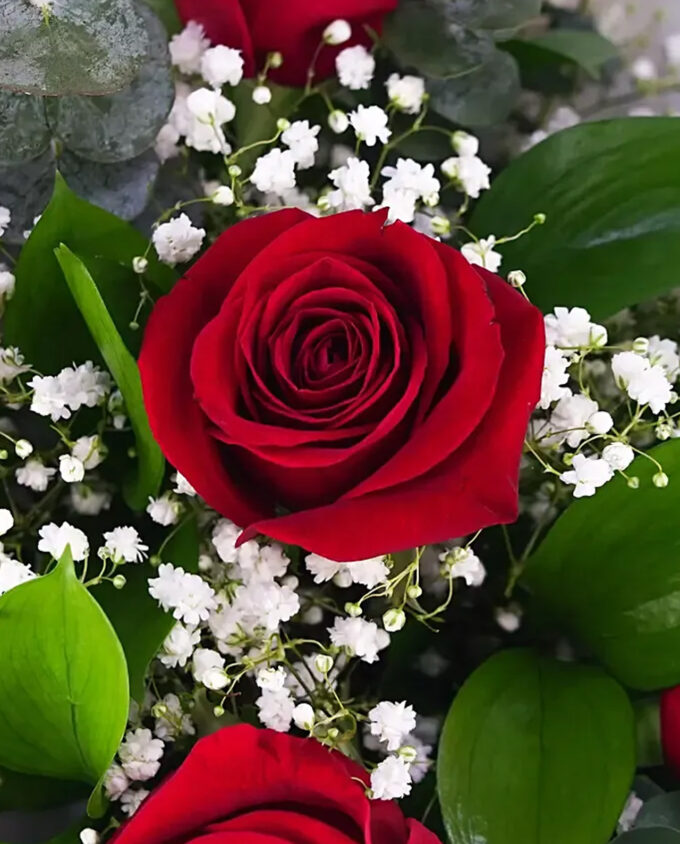 blushing petals & mum charm