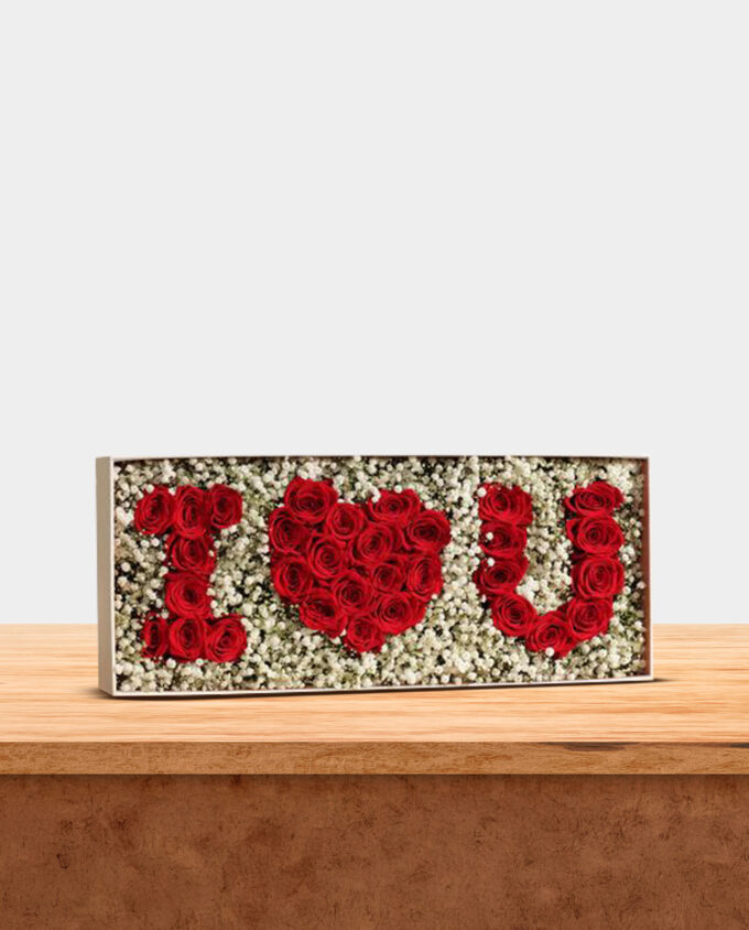 devoted heart rose box - Image 3
