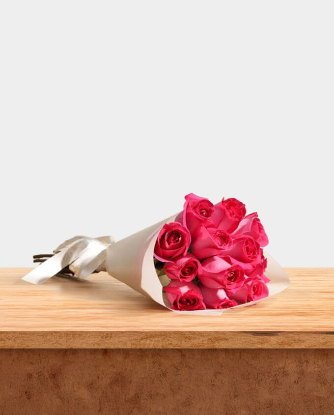 fuchsia elegance vase - Image 3