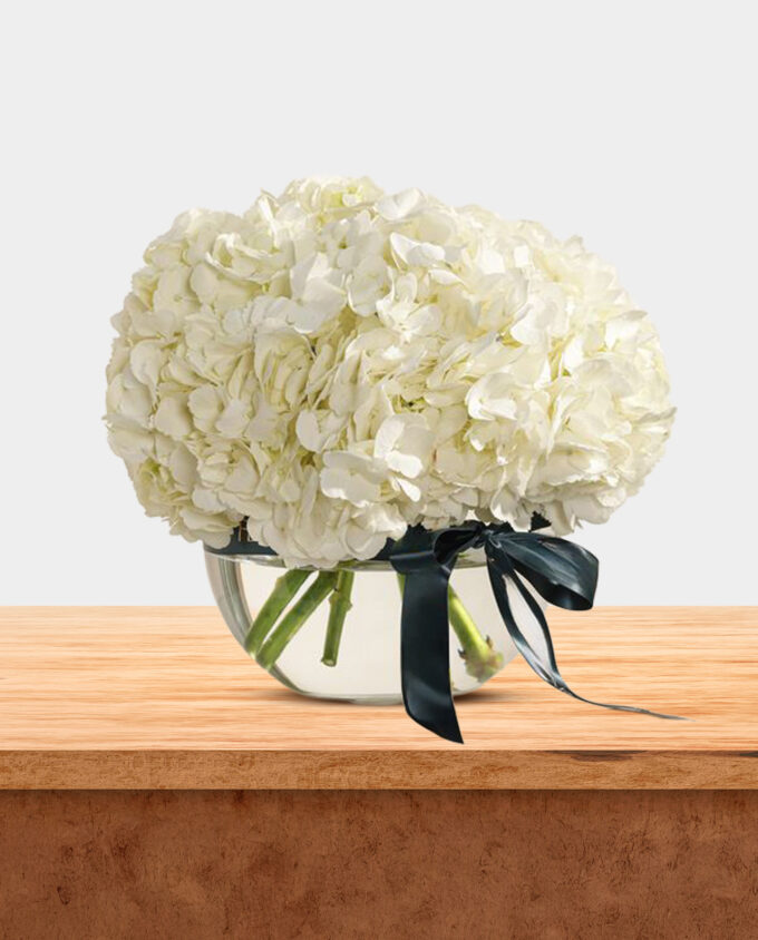 majestic white lilyum vase - Image 2
