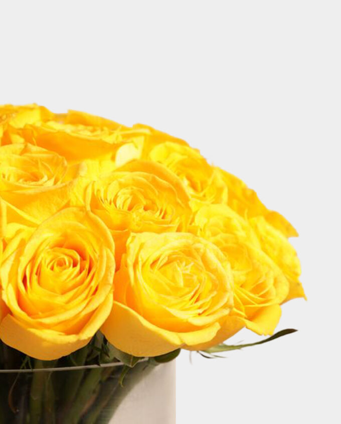 amber glow rose vase - Image 2