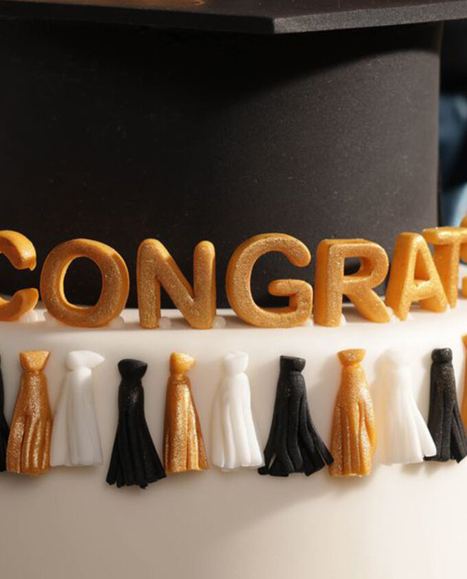 sunny cheer graduation bouquet