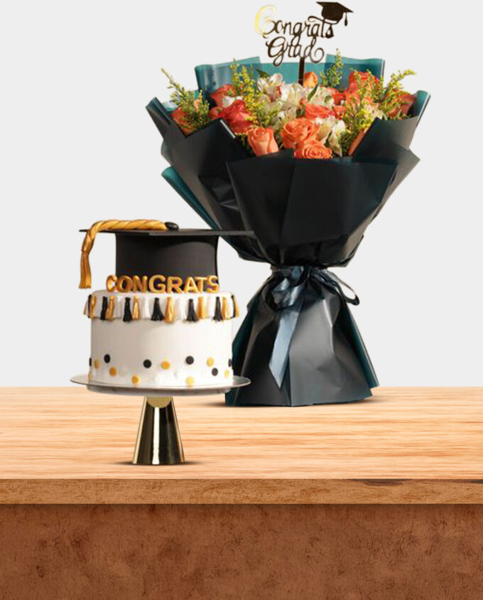 sunny cheer graduation bouquet - Image 3