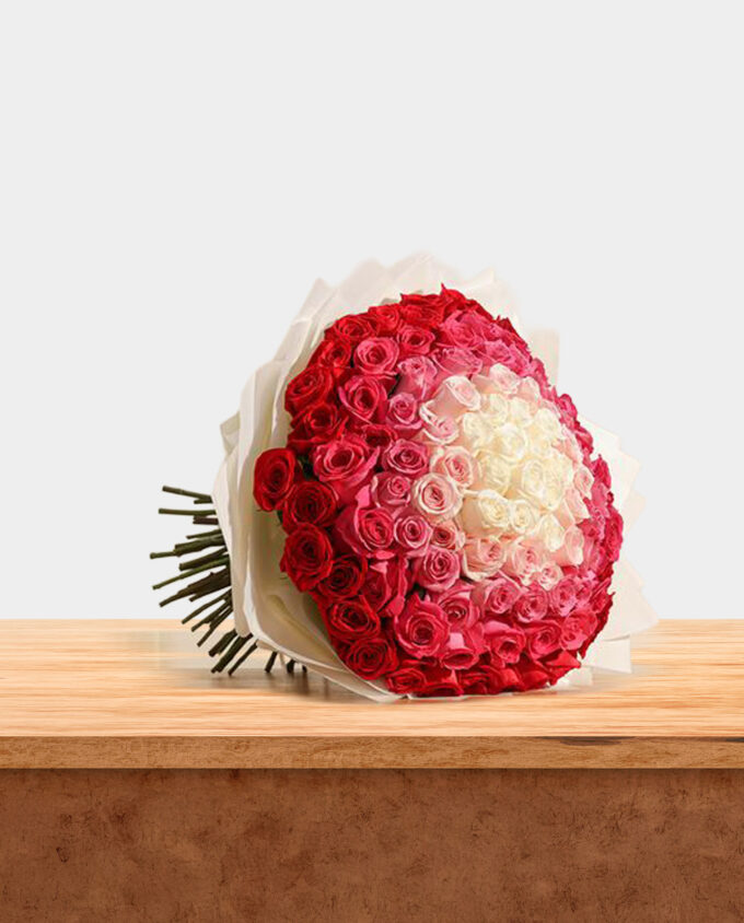 radiant passion bouquet - Image 3