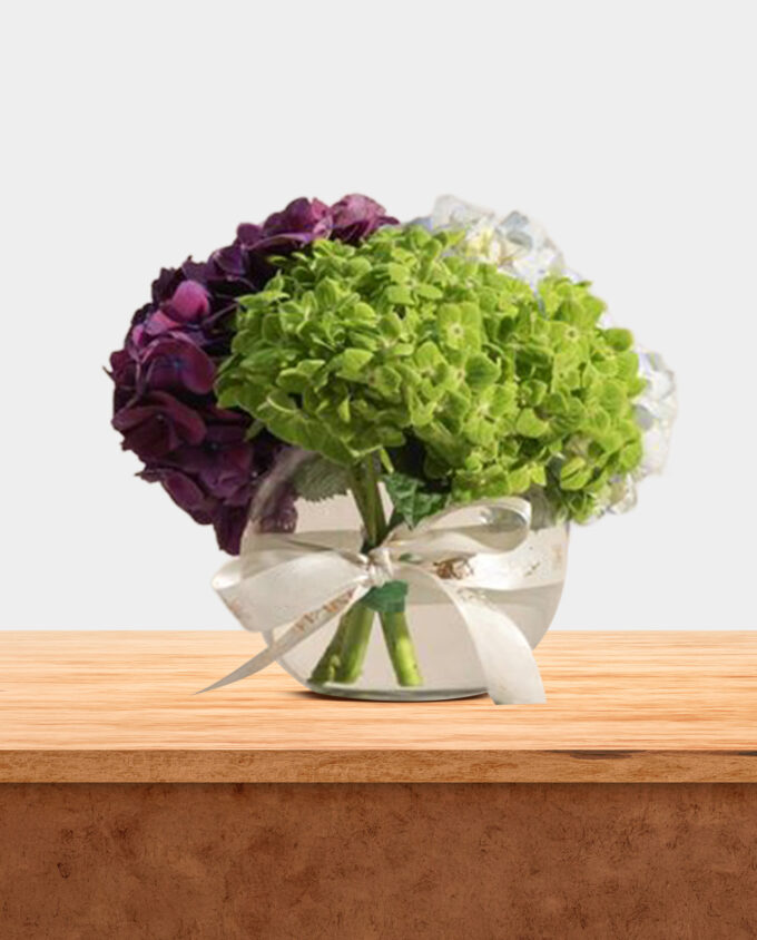 Harmony Hues Hydrangea Vase