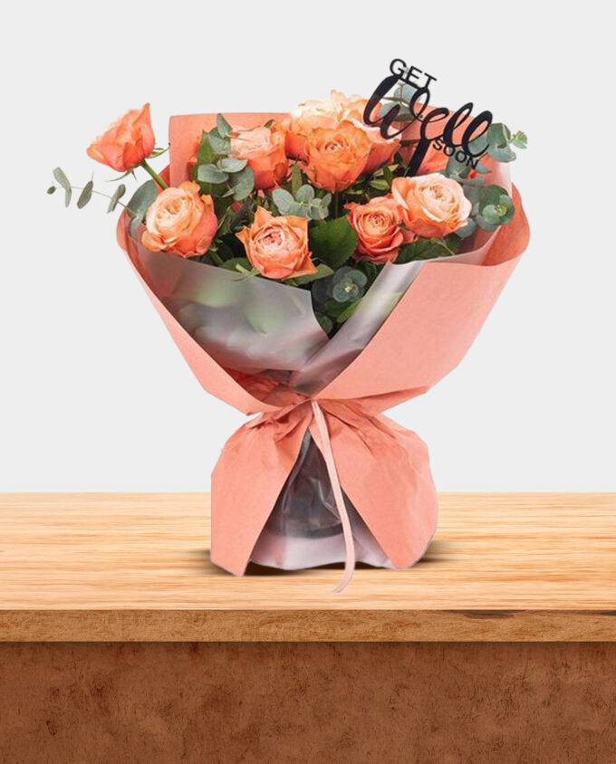 fuchsia celebration bouquet - Image 3