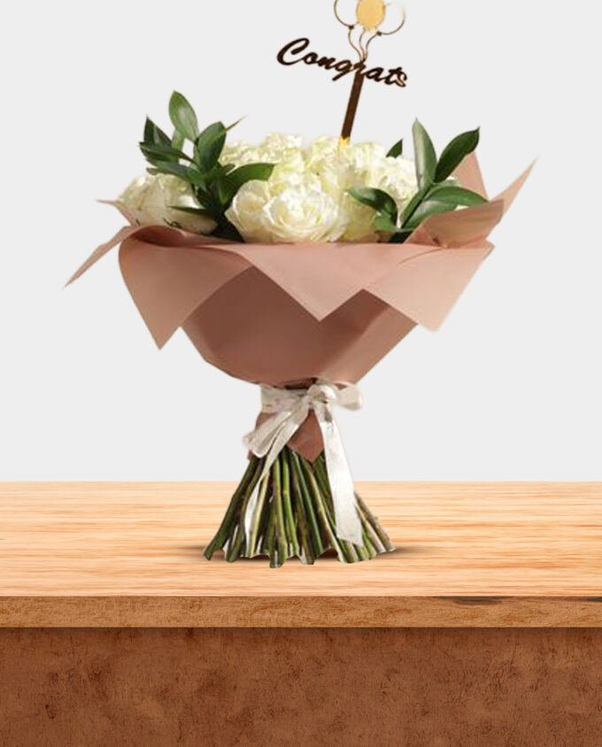 white tulip grace - Image 3