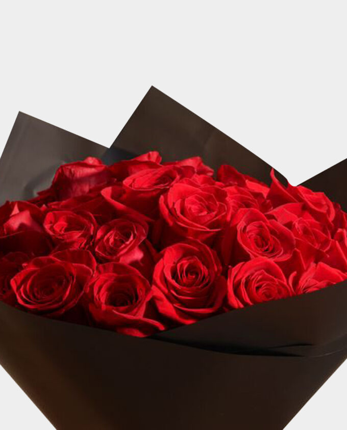 Midnight Rose Romance Bouquet - Image 3