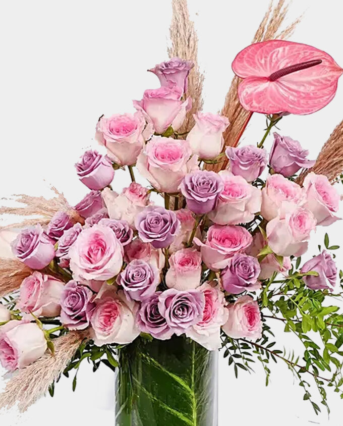 blossoming spray rose bouquet