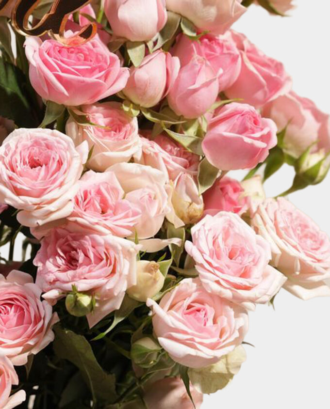 sun-kissed blush bouquet