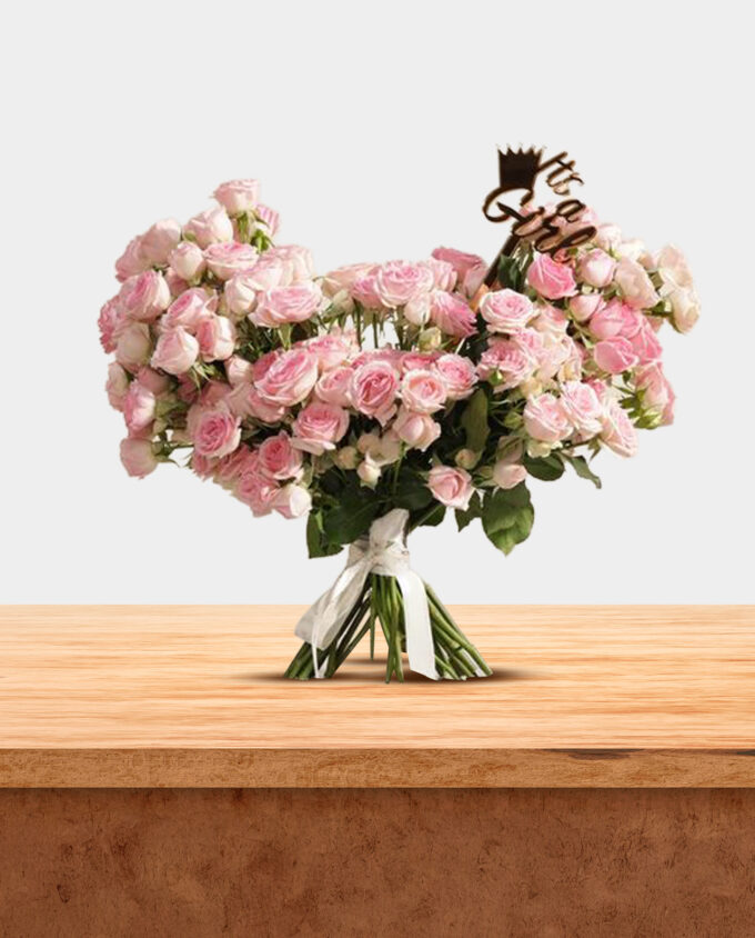 sun-kissed blush bouquet - Image 3