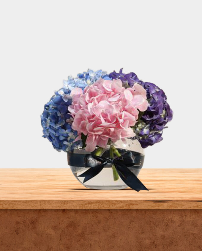Prism Bloom Hydrangea Vase