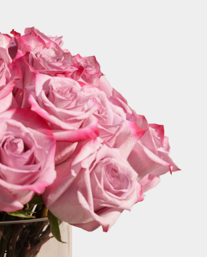 enchanted violet rose vase - Image 2