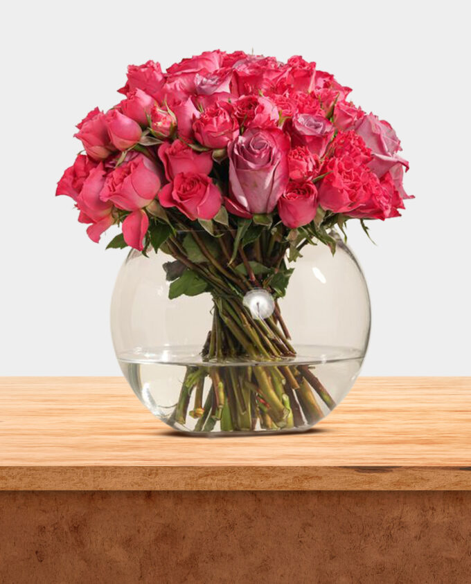 blushing pink rose delight - Image 3