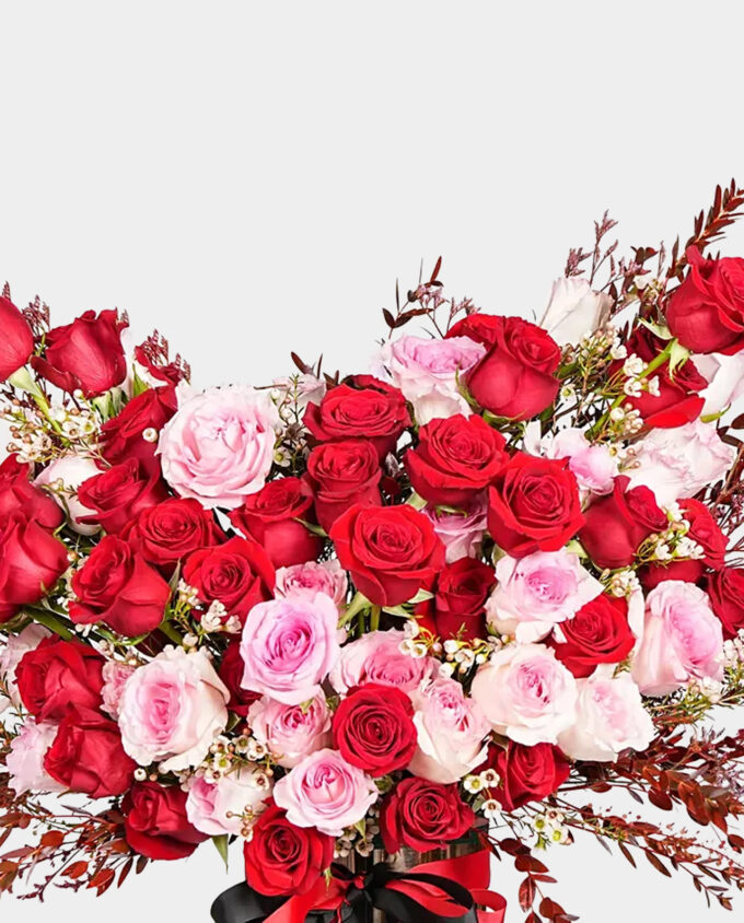 scarlet charm vase