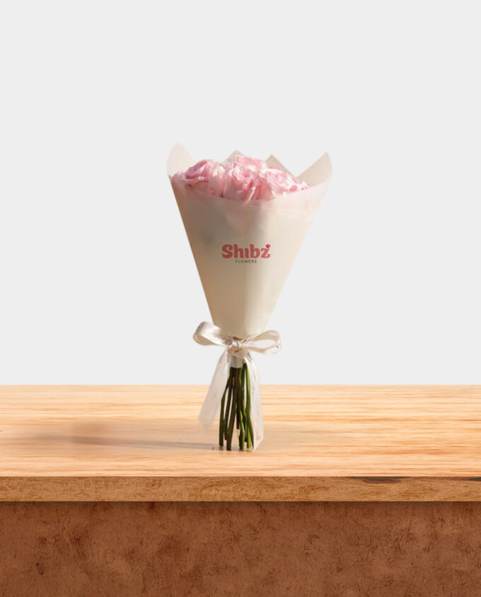 rustic juliet baby rose bouquet - Image 3