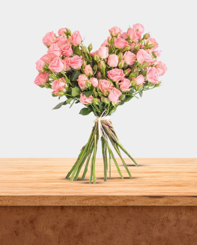 loving red carnations bouquet - Image 3