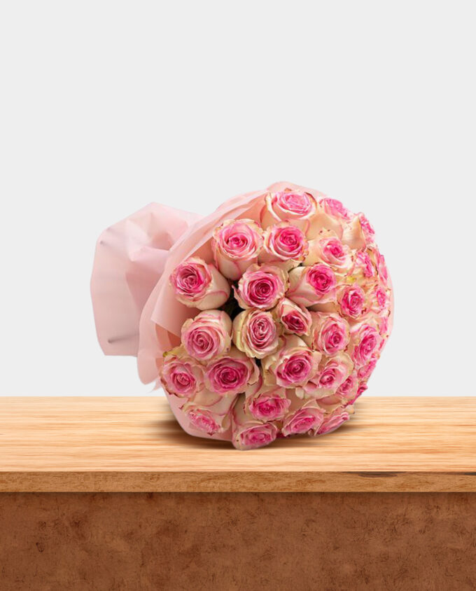 Rosy Wishes Birthday Bouquet - Image 2