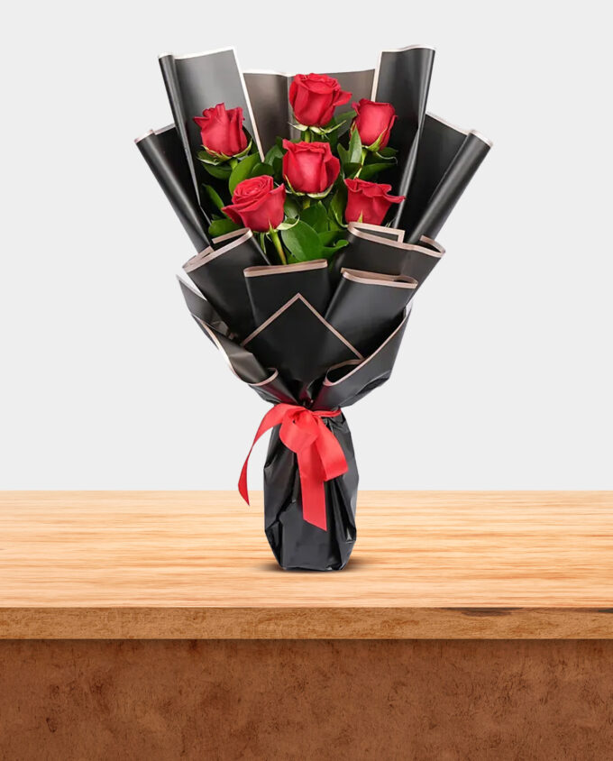 flame of love floral box - Image 3