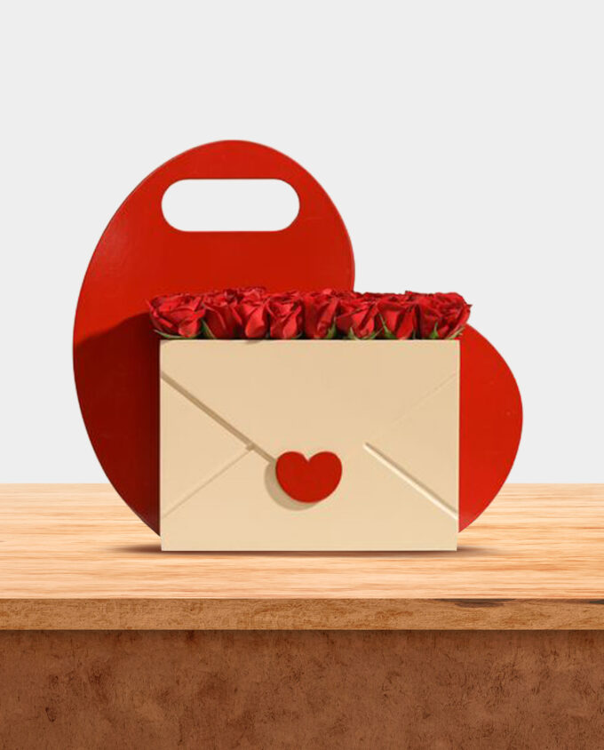 cherished heart rose box - Image 3