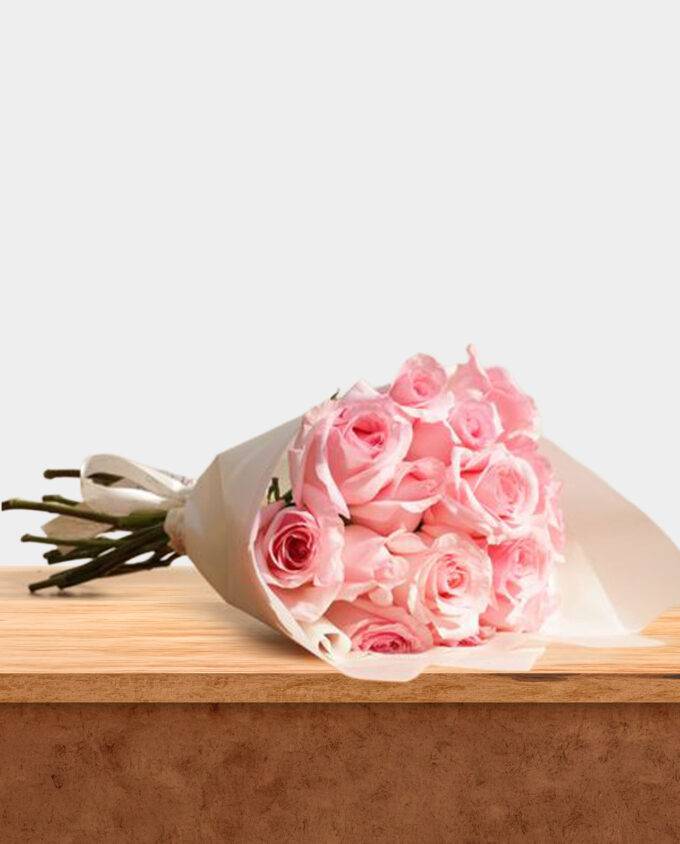 Soft Blush Rose Bouquet