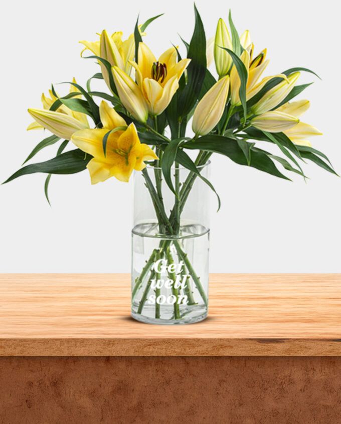endless love floral vase - Image 2