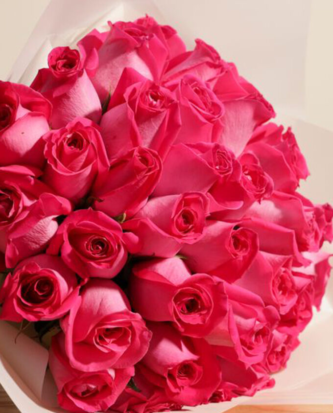 timeless fuchsia bouquet - Image 2