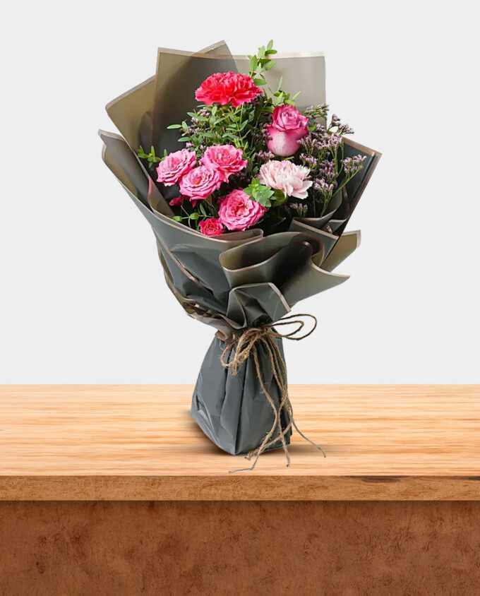 pink elegance rose vase - Image 2