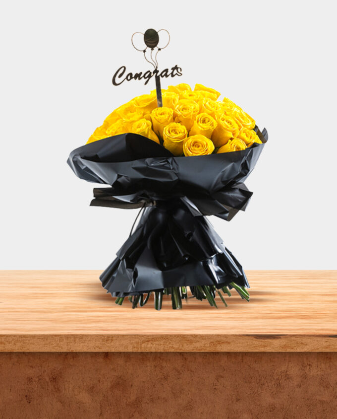 brilliant bloom congratulations bouquet - Image 2