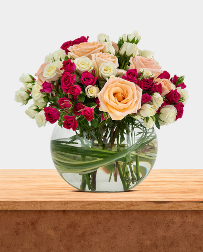 Timeless Bloom Birthday Vase
