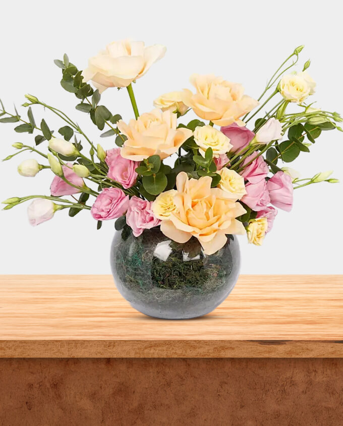 pink serenity lily bouquet - Image 2