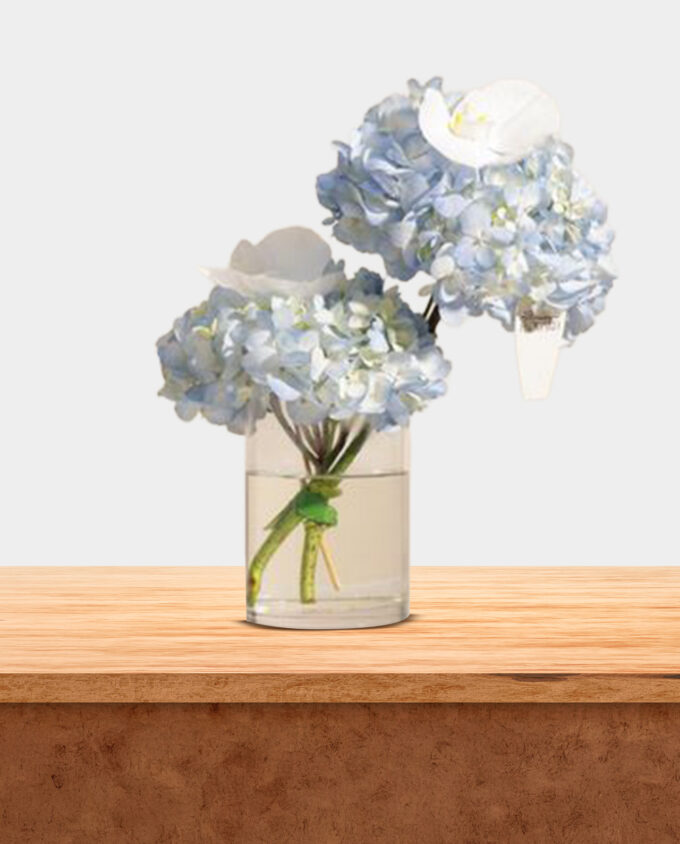 Tranquil Grace Floral Vase