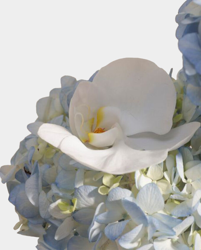 Tranquil Grace Floral Vase - Image 3
